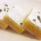 Coconut Kesar Burfi.