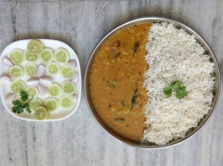 Sambhar And Chawal