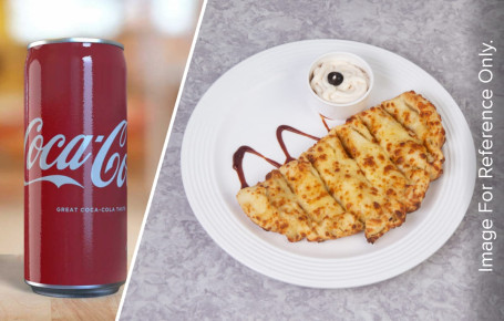 Cheese Garlic Bread Coke (300 Ml