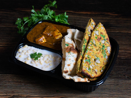 Paneer Raita Missi(1 Pc) Plain Naan(1 Pc)