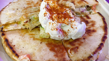 Greco Quesadilla With Chicken Gyro