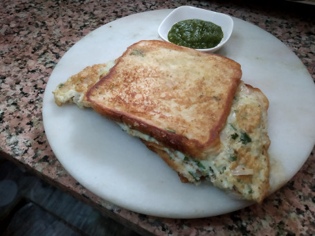 Masala Bread Omelette [2Eggs]