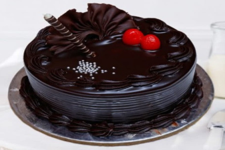 Exotic Belgium Chocolate Cake (Eggless)
