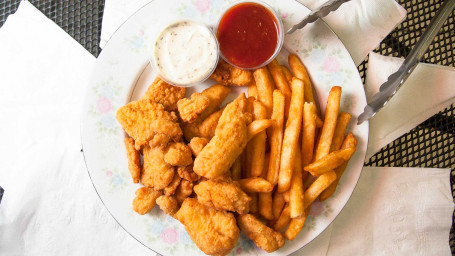 Chicken Fingers With Fries Pcs