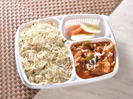 Jeera Rice Kadhai Paneer Gravy