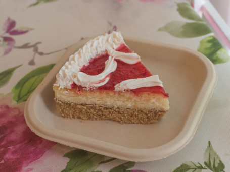Strawberry New York Cheesecake Slice