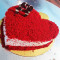 Redvelvet Herzförmiger Kuchen