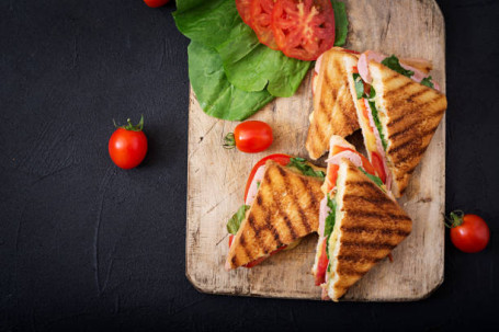 Grilled Sandwich With Cheese Veg