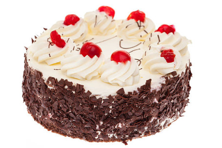 Rich Black Forest Eggless Cake