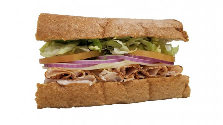 Truthahn-Provolone-Sandwich