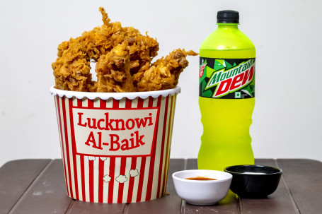 Chicken Mix Bucket With Cold Drink [12 Pcs]