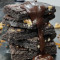 Dark Chocolate Fudge Walnut Brownie