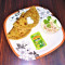 Paneer Paratha (2 Pcs) With Curd and Pickle