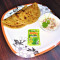 Sattu Paratha (2 Pcs) With Curd And Pickle