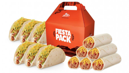 Gegrilltes Hähnchen-Taco-Fiesta-Paket