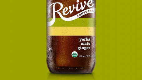 Revive Kombucha Yerba Mate Ginger
