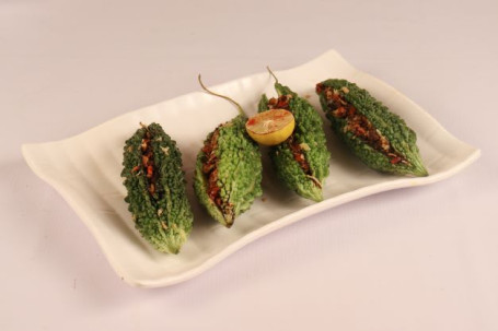 Stuffed Veg Karela 4 Pcs Made With Fresh Natural Oil