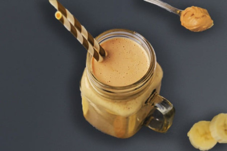 Peanut Butter Banana Milk Smoothie