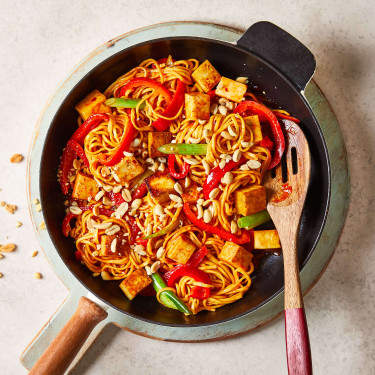 Veg Noodles With Paneer Chilli Gravy