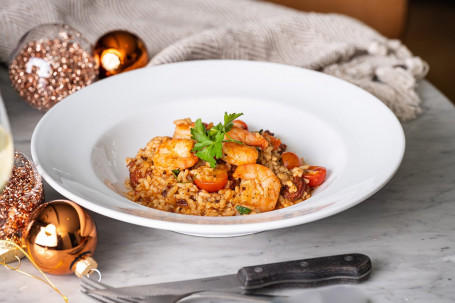 Prawn Chorizo Risotto