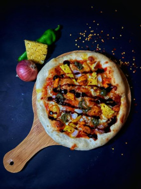 Chicken Hawaiian Barbeque Pizza