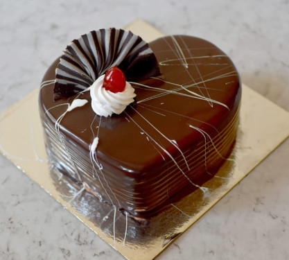 Chocolate Cake Heart Shape