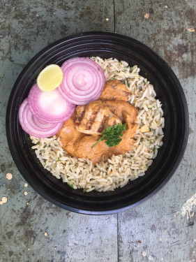 Butter(Less) Chicken With Brown Rice