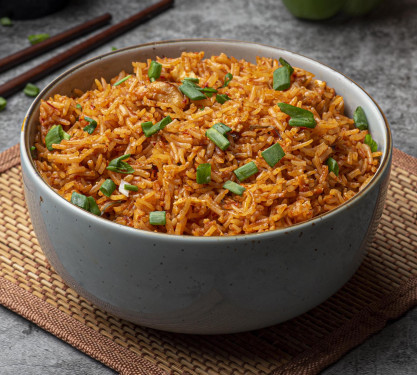 Spicy Vegetable Schezwan Rice