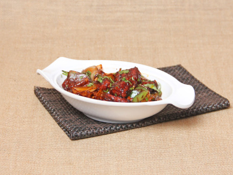 Chilli Paneer (10 Pcs Of Paneer)