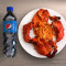 Tandoori Chicken 2 Pcs Pepsi 600 Ml Pet Bottle Bottle