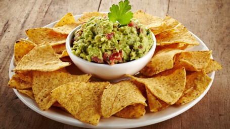 Nachos With Guacamole Guacamole