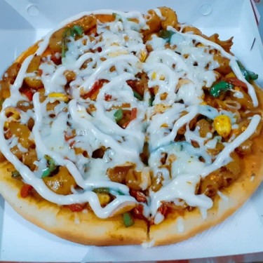 Desi Red Pasta Pizza (8 Inches)