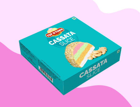 Cassata Ice Cream Cake Slice [Pack Of 6]