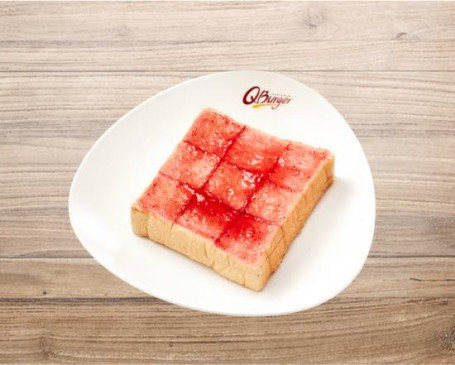 草莓厚片 Thick Toast With Strawberry Jam