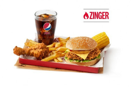 Zinger Tower Box Mahlzeit Mit Pc-Hühnchen