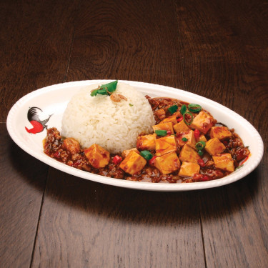 Mince Pork Tofu With Rice