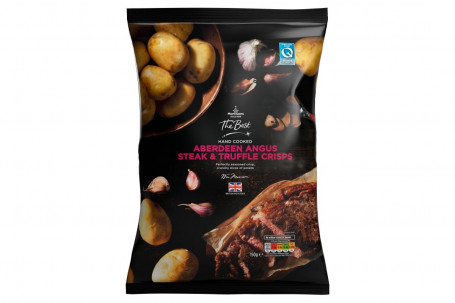 Morrisons The Best Aberdeen Angus Steak Black Truffle Crisps