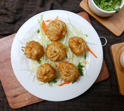 Chicken Fried Momos Full(10 Pcs)