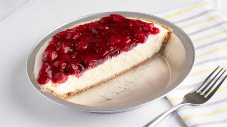 Cheesecake With Cherry Topping Half