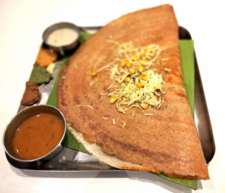 Corn Capsicum Masala Dosa