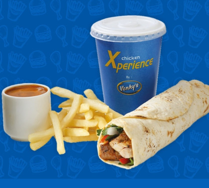 Chicken Kheema Wrap Combo