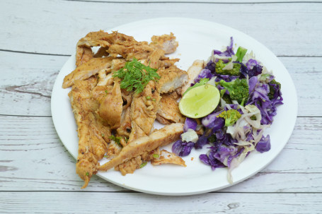 Lemon Herb Chicken With Brocolli Salsa