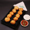 Cheese Corn Fried Momos [8pieces]