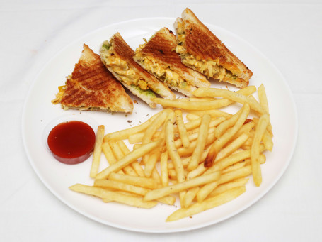 Sawaminarayan Junglee Sandwich French Fries