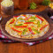 Mais-Veggie-Delight-Pizza (Dünner Boden)