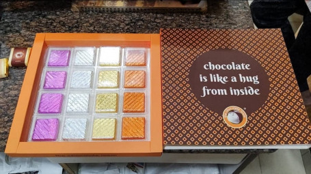 Belgium Chocolate Gift Box [16 Pcs, Paper Box]