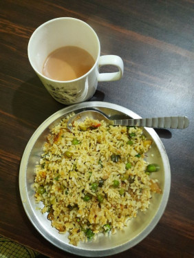 Poha And Chai Combo