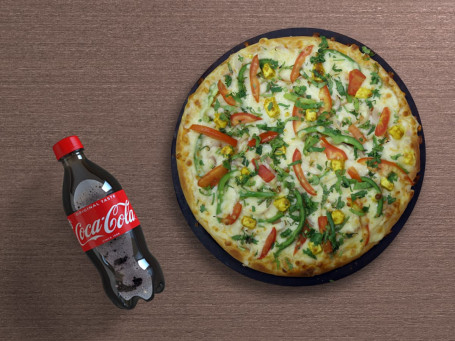 Regular Amritsari Tandoori Paneer Pizza Coke 250 Ml Pet