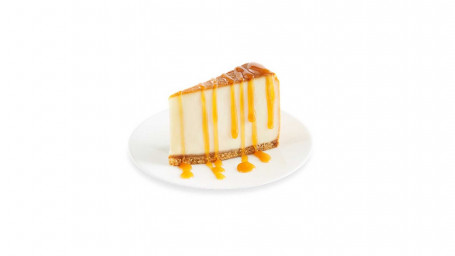 New York Style Cheesecake With Caramel Sauce