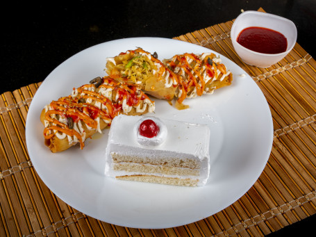 Chinese Roll Vanilla Pastry